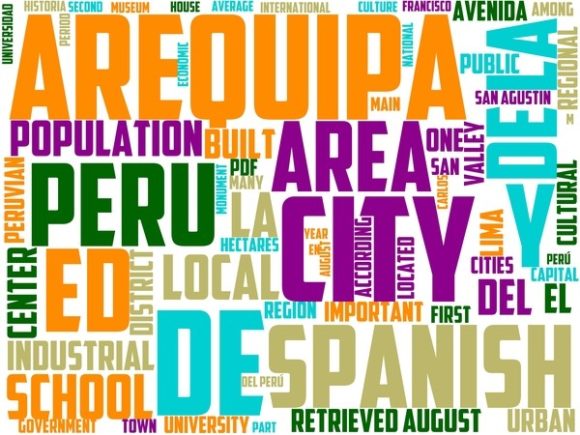 Arequipa Wordart Book Cover: A Creative Solution for Every Project