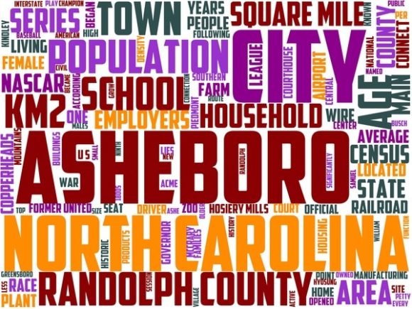 Asheboro Wordart Tumbler