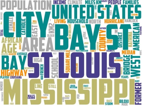 Bay Saint Louis Wordart Book Cover: A Creative Canvas for Expression