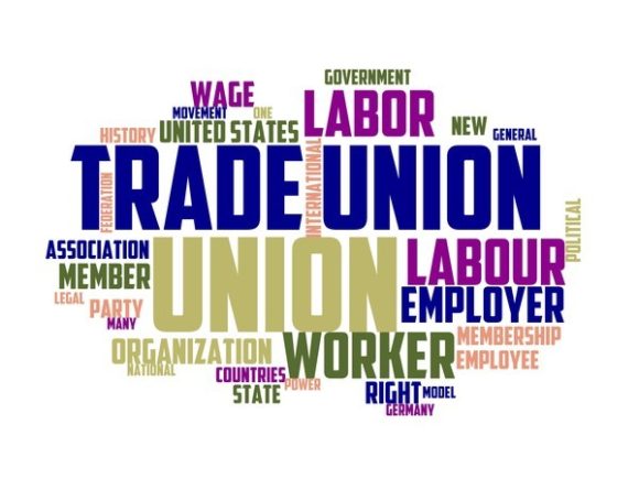 Trade Union Official Typography Background: A Distinctive Design Resource for Purpose-Driven Creatives