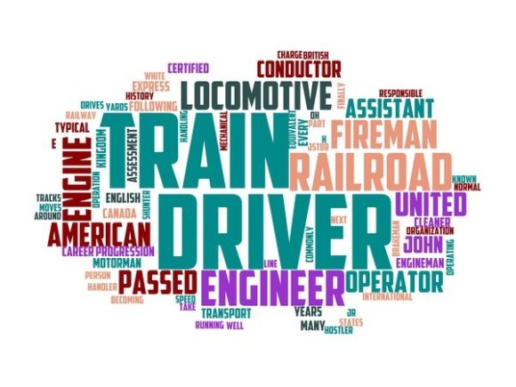 Train Driver Typography Wallpaper: A Vibrant, Versatile Design Asset for Creative Projects