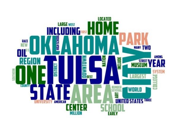 Tulsa Typography Wallpaper