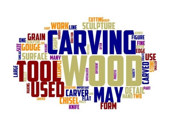 Wood Carver Typography Wallpaper