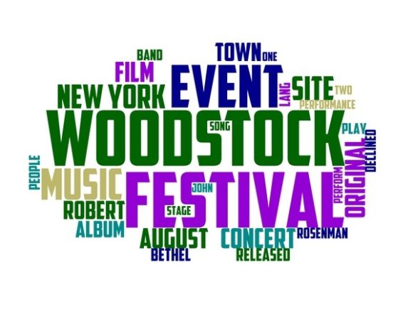 Woodstock Typography Tumbler: Your Hand-Drawn Wordcloud for Real Creative Work