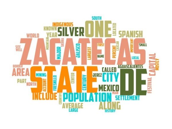Zacatecas Typography Tie Dye